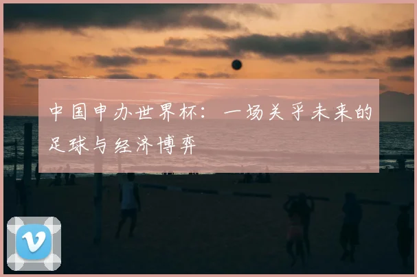 中国申办世界杯：一场关乎未来的足球与经济博弈