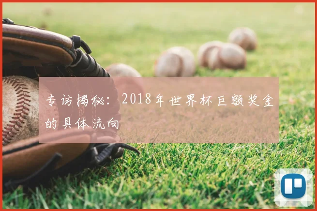 专访揭秘:2018年世界杯巨额奖金的具体流向